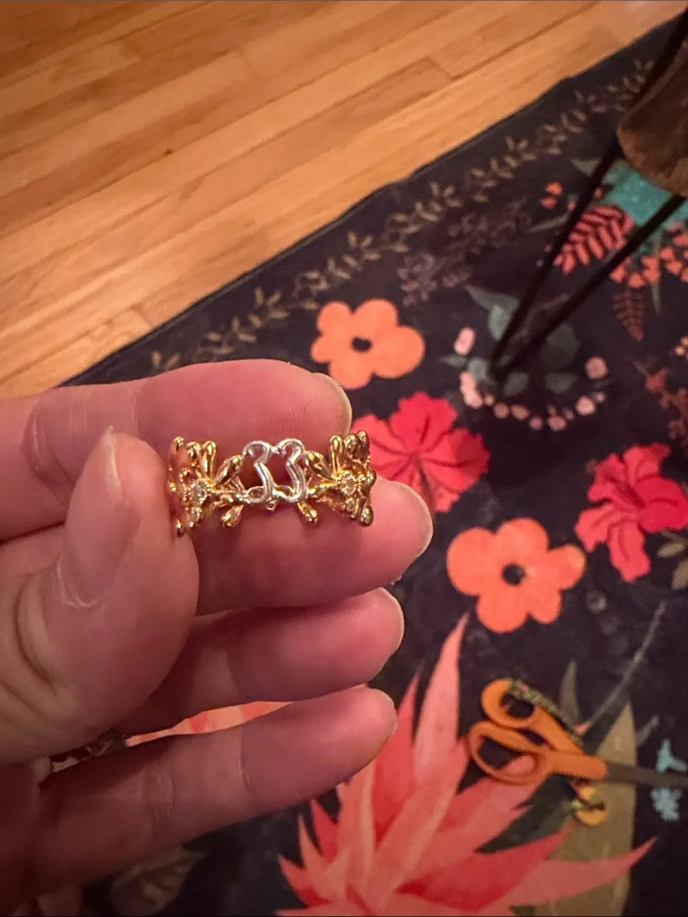 Exclusive Disney Club 33 Leaf Ring - Women Jewelry Size 8